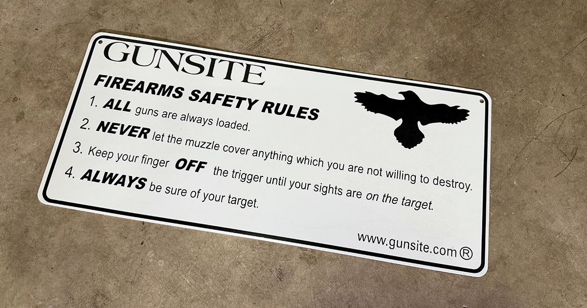 Fundamental Firearms Safety Rules
