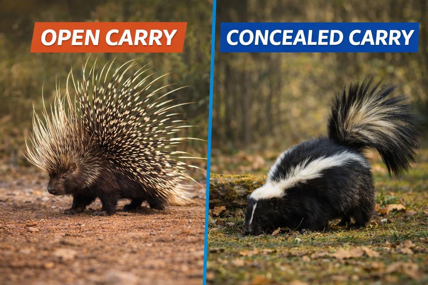 Concealed Carry vs Open Carry